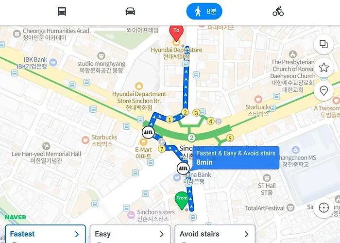 3min Walk From Sinchon Station Line2, Entire Private #modern #신촌 #연대 #홍대