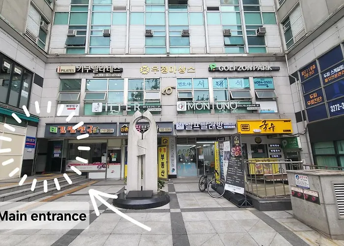 아파트호텔 3min Walk From Sinchon Station Line2, Entire Private #modern #신촌 #연대 #홍대 서울특별시