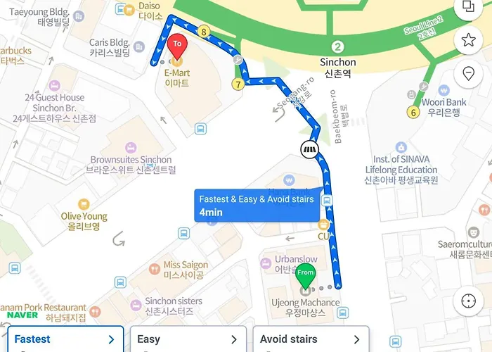 3min Walk From Sinchon Station Line2, Entire Private #modern #신촌 #연대 #홍대 3*
